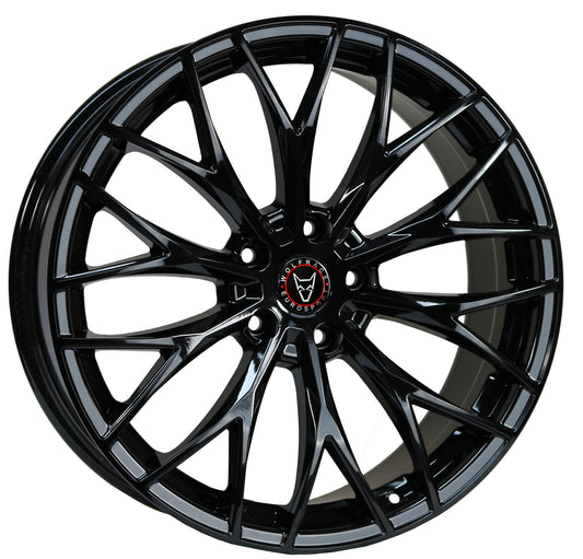 Wolfrace Eurosport Wolfsburg 18 Gloss Black