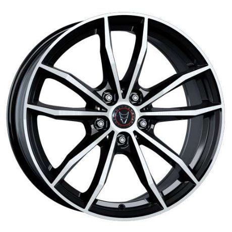 Wolfrace Eurosport TUV X12 19 Diamond Black Face Polished