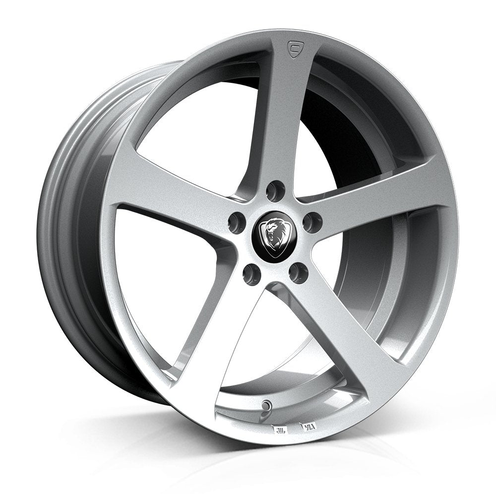 Cades Wheels Apollo 19 Silver crest - OUTLET WHEELS5-100/73.13519/9.5