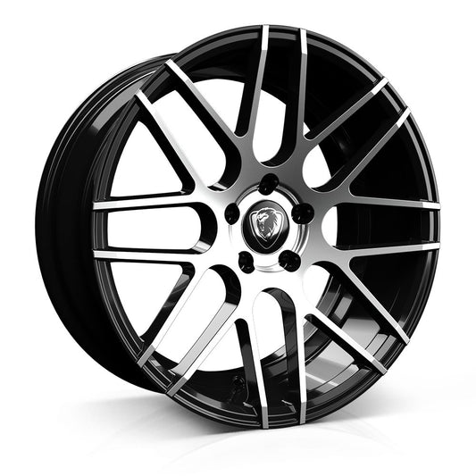 Cades Wheels Artemis 18 Black Polish - OUTLET WHEELS5-112/73.13818/9