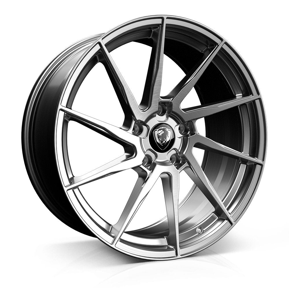 Cades Wheels Kratos 20 Brushed Silver - OUTLET WHEELS5-112/66.62220/9