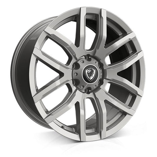 Cades Wheels RS Commercial 18 Sparkle Silver - OUTLET WHEELS6-130/84.14818/8