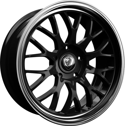 Cades Wheels Tyrus 19 Black lip Polish - OUTLET WHEELS5-120/73.13819/8.5