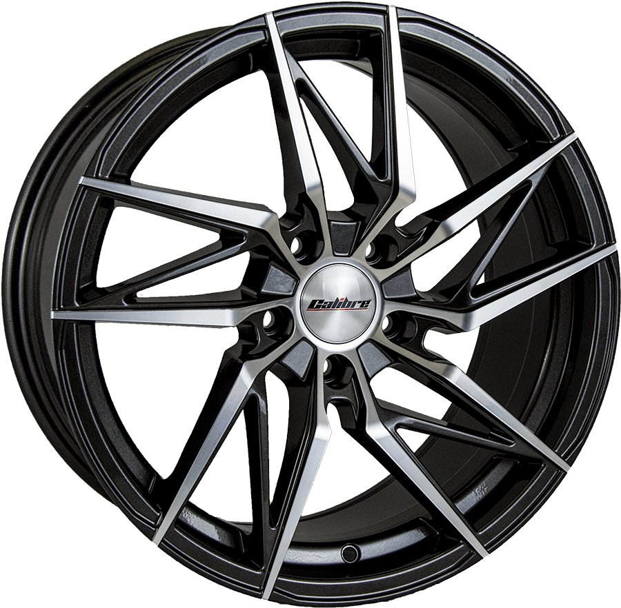 Calibre CC-Z 18 Gunmetal/polished - OUTLET WHEELS5x108/73.14518/8.5