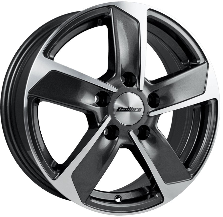 Calibre Freeway 16 Gunmetal/polished - OUTLET WHEELS5x114.3/73.14516/6.5