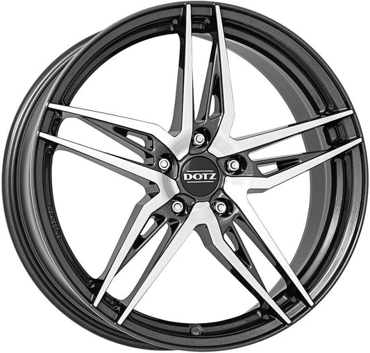 Dotz Interlagos Dark 18 Gunmetal / Polished - OUTLET WHEELS5x114.3/71.64518/7.5