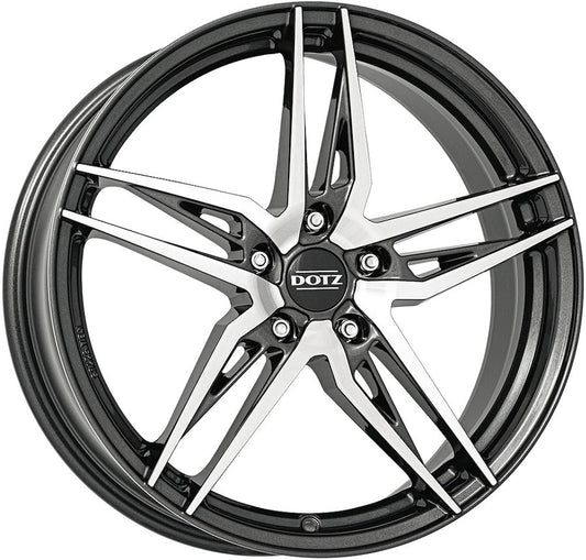 Dotz Interlagos Dark 19 Gunmetal/polished - OUTLET WHEELS5x114.3/71.64519/7.5