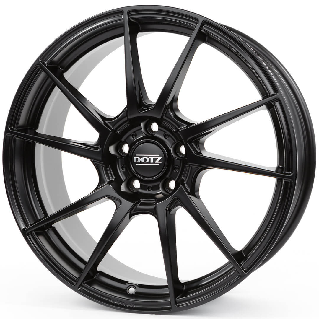 Dotz Kendo dark 17 Black Matt - OUTLET WHEELS5x114.3/71.64017/7