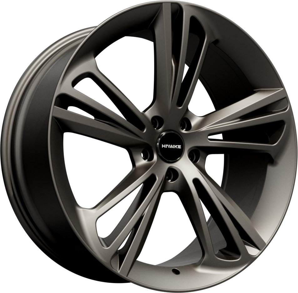 Hawke Wheels Aquila 22 Matt Gunmetal - OUTLET WHEELS5-112/66.63022/9.5