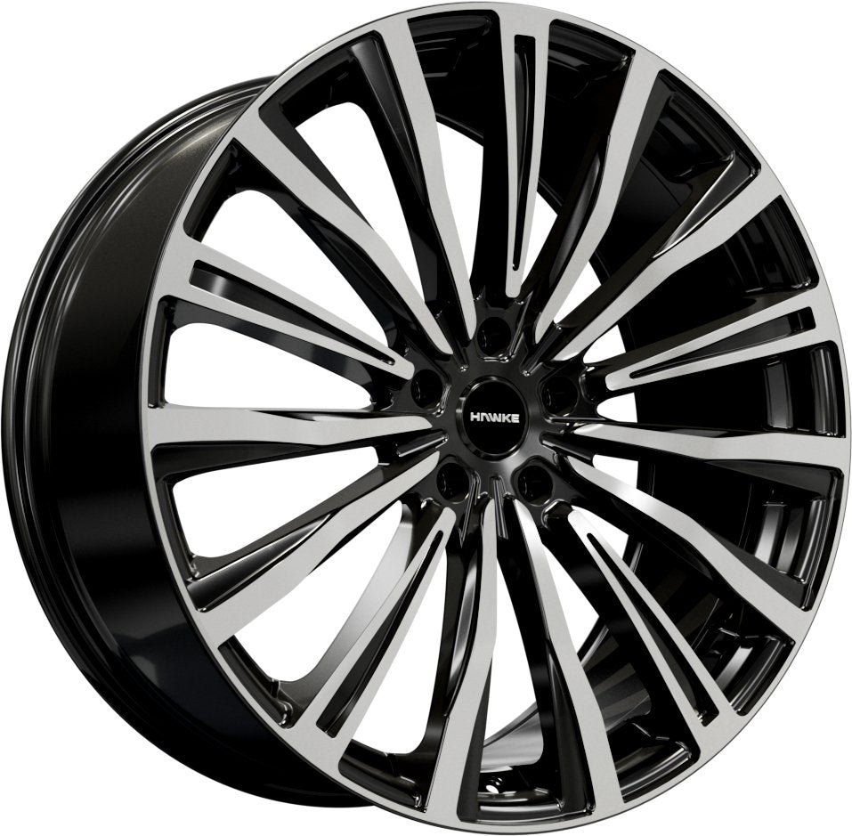 Hawke Wheels Chayton 20 Black Polish - OUTLET WHEELS5-120/72.64220/8.5