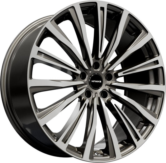 Hawke Wheels Chayton 20 Gunmetal Polished - OUTLET WHEELS5-120/72.64220/8.5