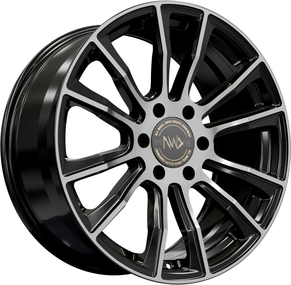 Hawke Wheels Denali 20 Black Polish - OUTLET WHEELS6-114/66.14020/9