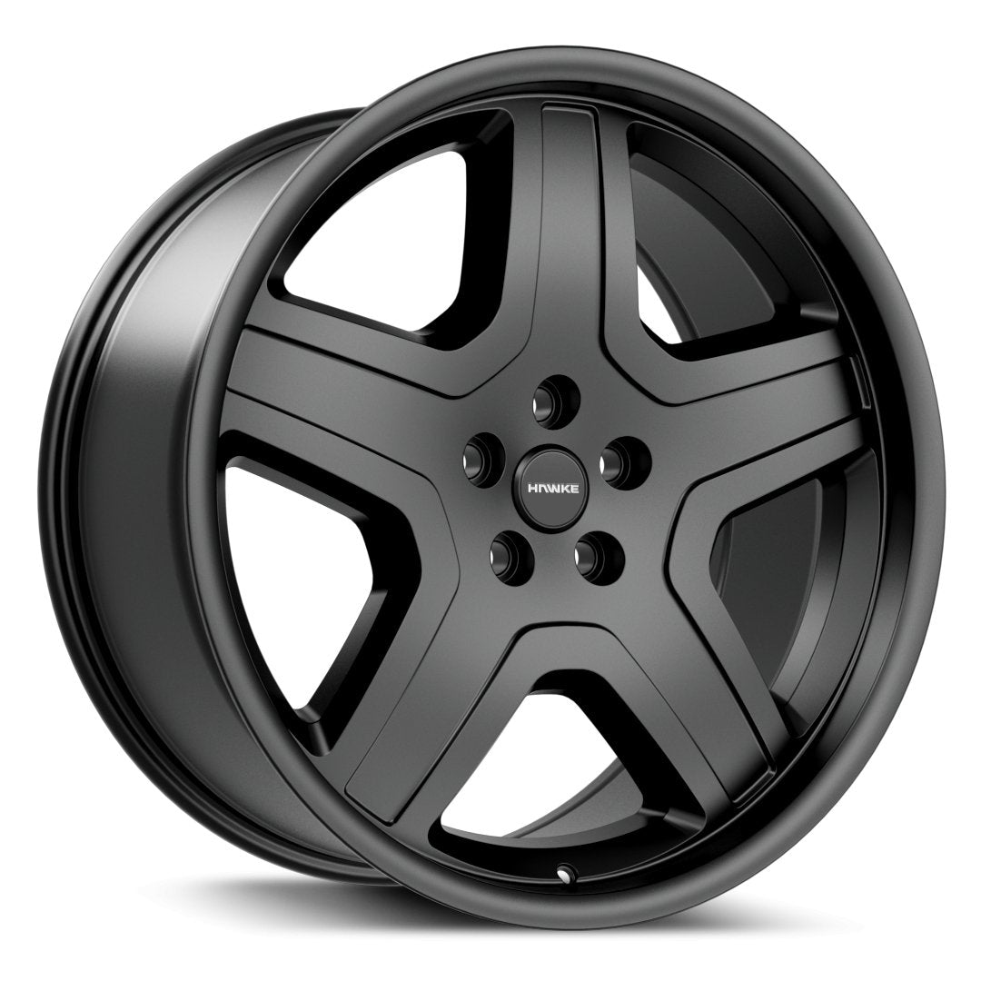 Hawke Wheels Deviant 22 Matt Black - OUTLET WHEELS5-120/72.63522/10