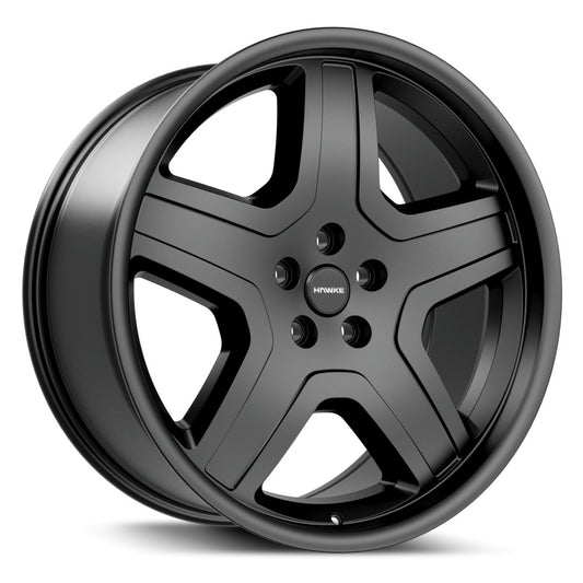 Hawke Wheels Deviant 22 Matt Black - OUTLET WHEELS5-120/72.63522/10