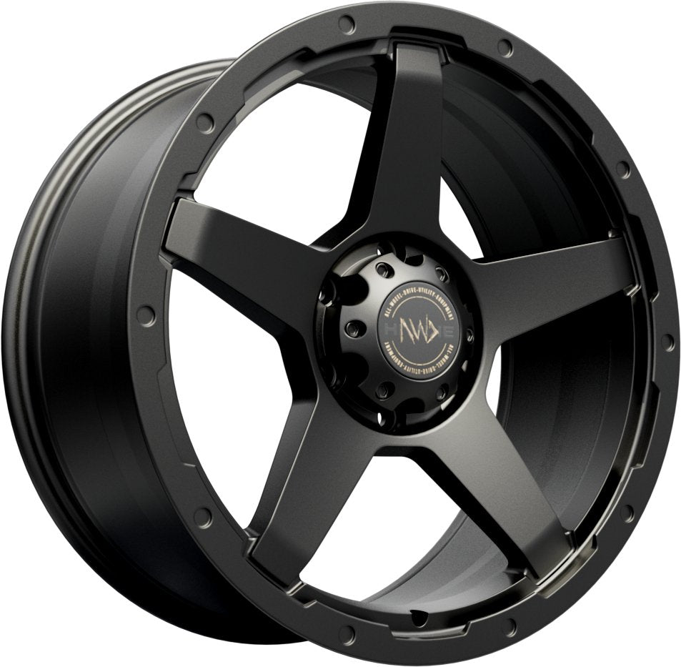 Hawke Wheels Eiger 18 Matt Black - OUTLET WHEELS6-139/106.22018/8