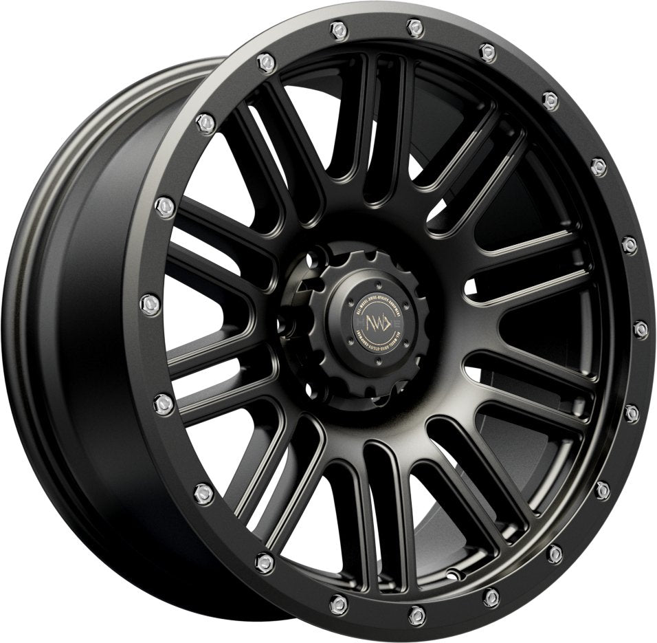 Hawke Wheels Fuji 20 Matt Black - OUTLET WHEELS6-139/93020/9