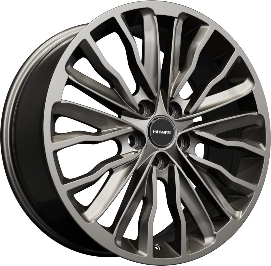 Hawke Wheels Harrier 22 Gunmetal - OUTLET WHEELS5-120/72.64022/9.5