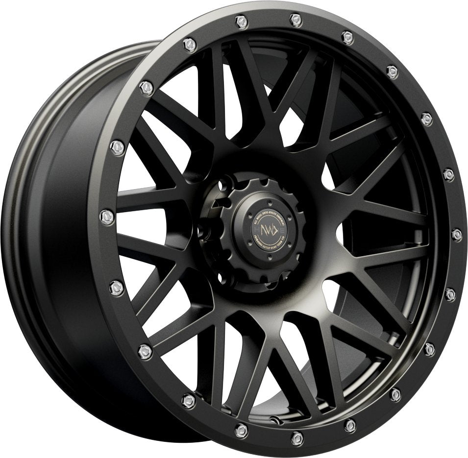 Hawke Wheels Janga 20 Matt Black - OUTLET WHEELS6-139/93020/9