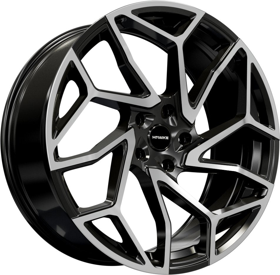 Hawke Wheels Khotan 22 Black Polished - OUTLET WHEELS5-120/72.63522/9.5