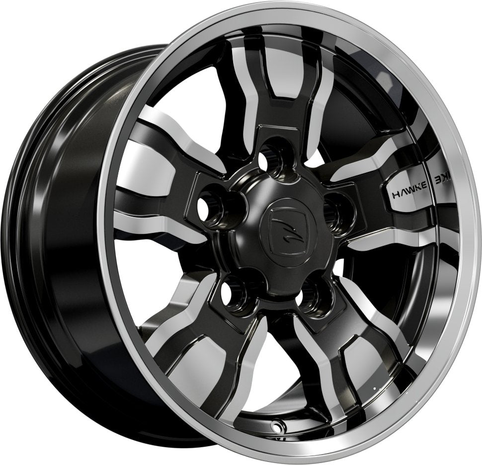 Hawke Wheels Osprey WT 18 Black Polish - OUTLET WHEELS5-165/114.32518/9