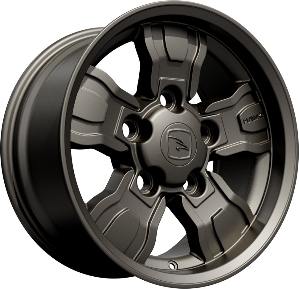 Hawke Wheels Osprey WT 18 Matt Gunmetal - OUTLET WHEELS5-165/114.32518/9