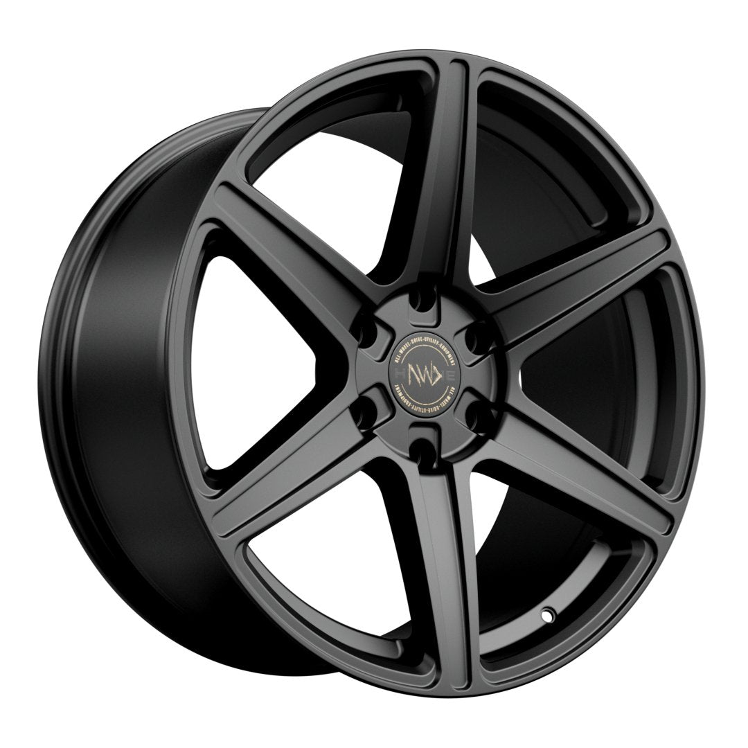 Hawke Wheels Ridge 20 Matt Black - OUTLET WHEELS6-139/106.23020/9.5