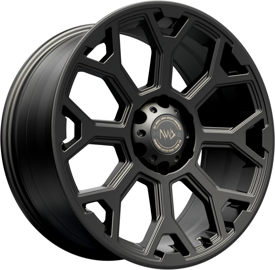 Hawke Wheels Sar 20 Matt Black Lip Polish - OUTLET WHEELS5-120/65.13020/9