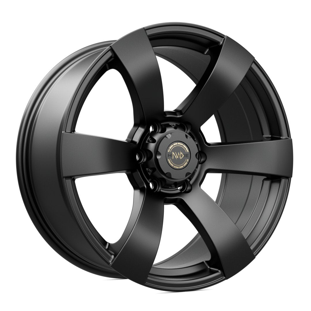 Hawke Wheels Toba 20 Matt Black - OUTLET WHEELS6-139/931520/9