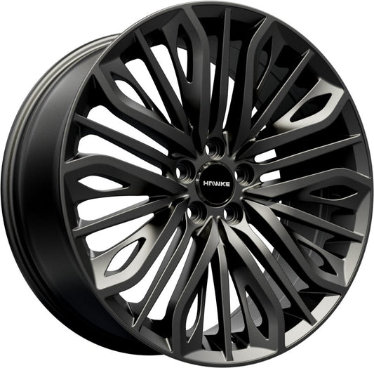 Hawke Wheels Vega 22 Matt Black - OUTLET WHEELS5-120/72.63522/9.5