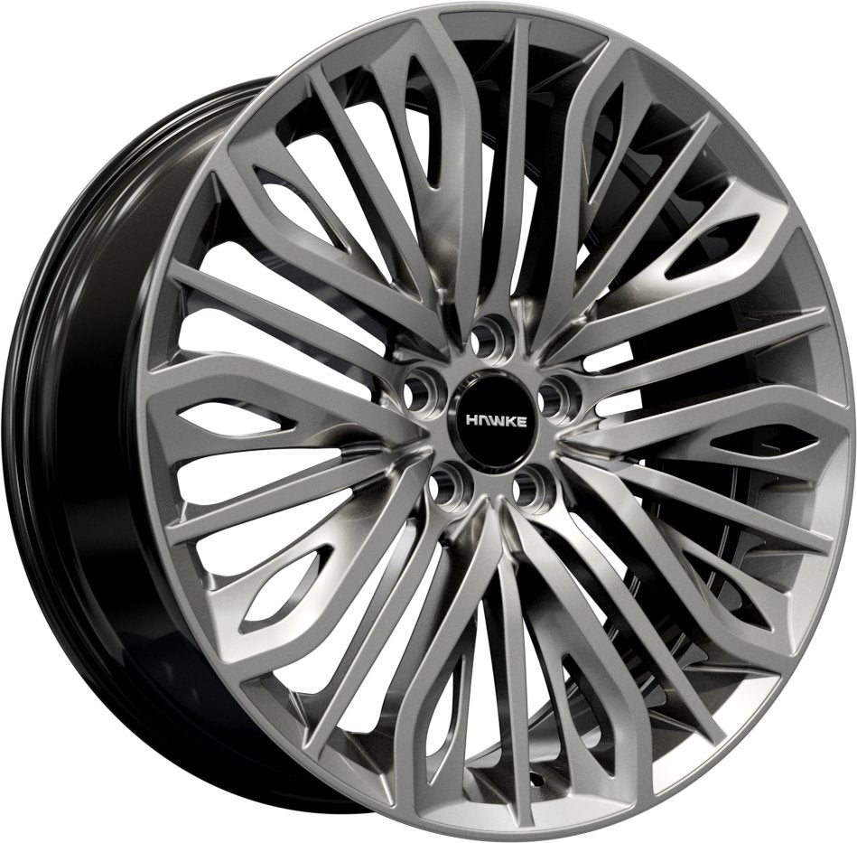 Hawke Wheels Vega 22 Silver - OUTLET WHEELS5-120/72.63522/9.5