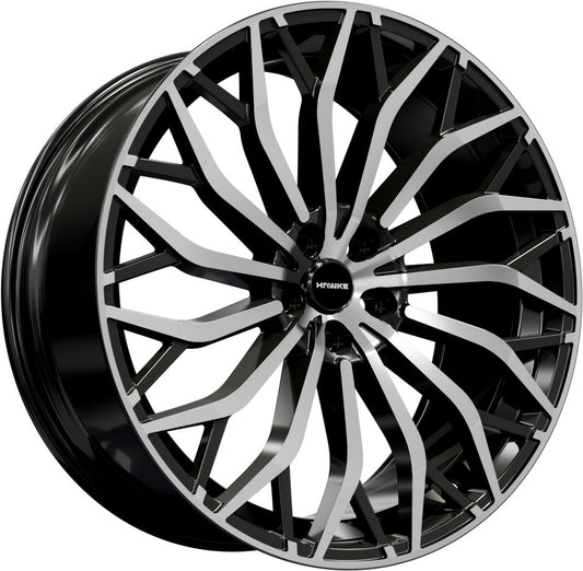 Hawke Wheels Zenith 22 Black Polished - OUTLET WHEELS5-120/724022/10