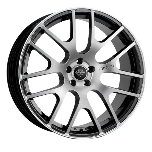 Onyx Wheels Amethyst 22 Black Polish - OUTLET WHEELS5-120/721022/10