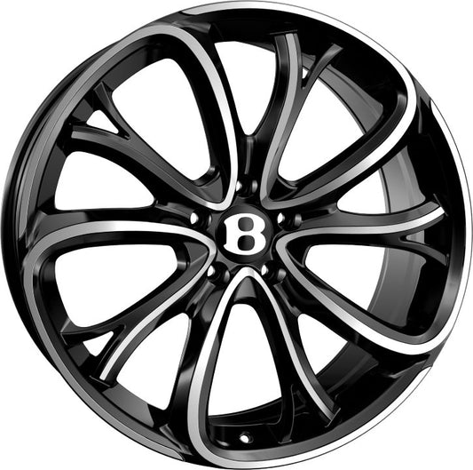 SSR Wheels SSR III 21 Black Polished - OUTLET WHEELS5-112/57.13521/9.5